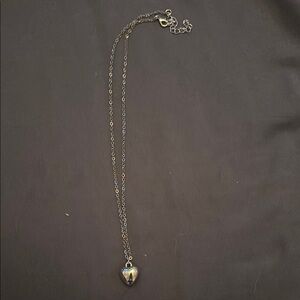 SHEIN Silver Minimalist Pendant Necklace